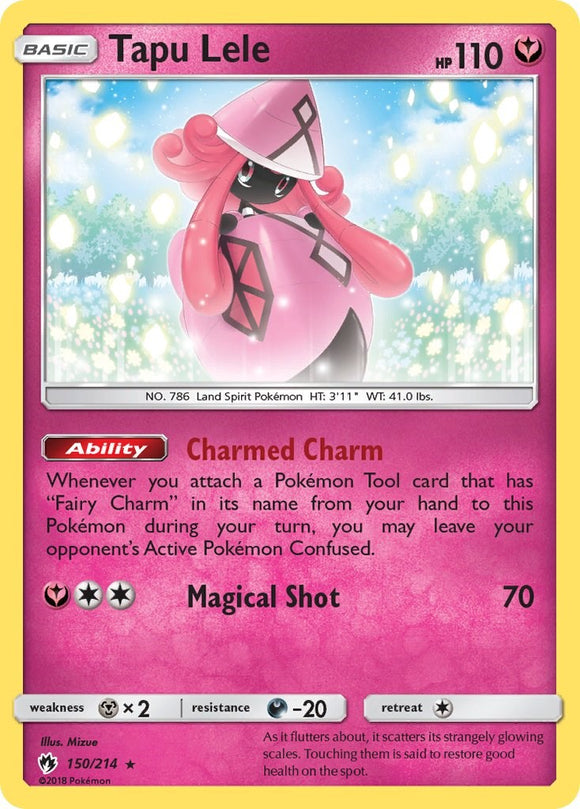 Tapu Lele [150/214] [Lost Thunder] Reverse Holofoil