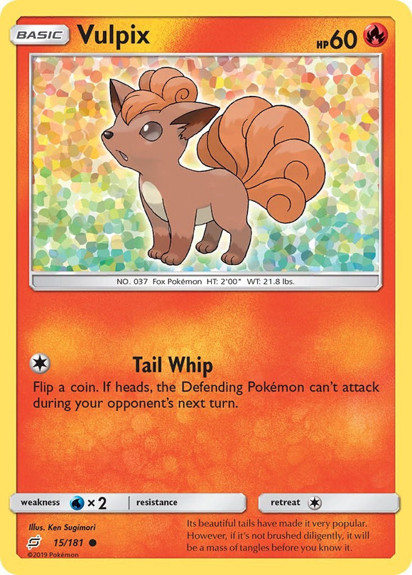 Vulpix [15/181] [Team Up] Reverse Holofoil