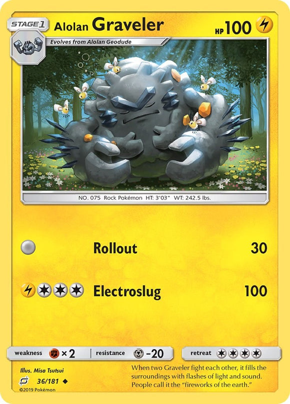 Alolan Graveler [36/181] [Team Up]