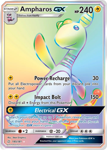 Ampharos GX [185/181] [Team Up] Holofoil