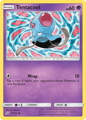 Tentacool [60/181] [Team Up] Reverse Holofoil