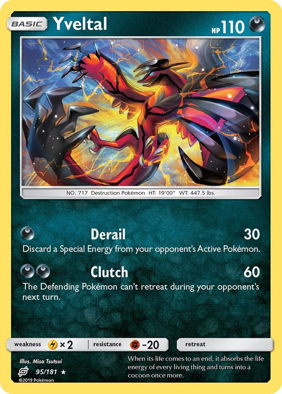 Yveltal [95/181] [Team Up] Reverse Holofoil