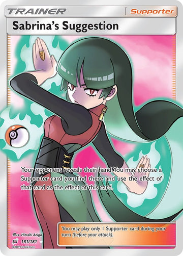 Sabrina's Suggestion [181/181] [Team Up] Holofoil