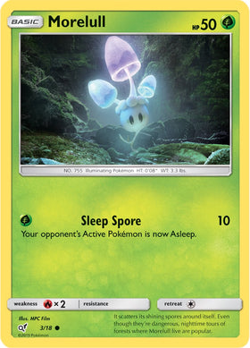 Morelull (Holo Common) [3/18] [Detective Pikachu] Holofoil