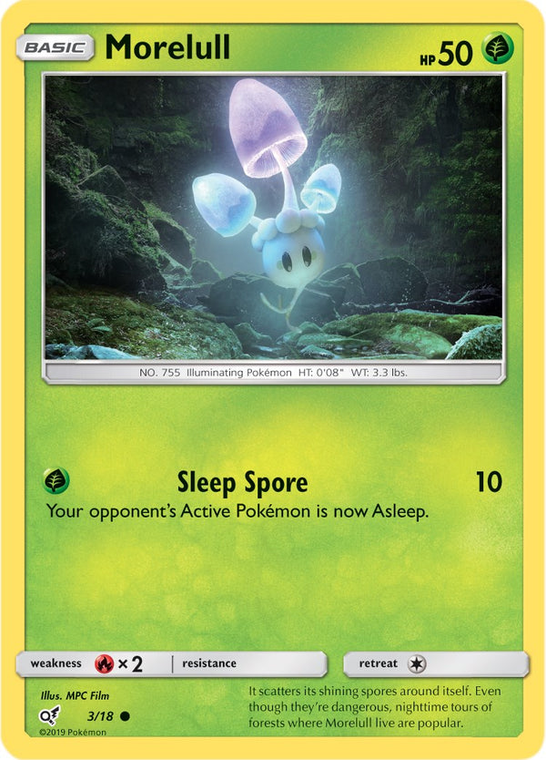 Morelull (Holo Common) [3/18] [Detective Pikachu] Holofoil