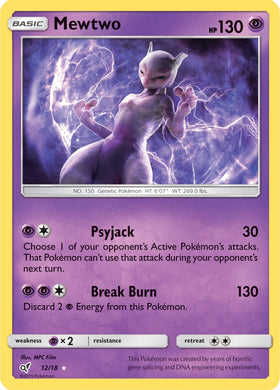 Mewtwo [12/18] [Detective Pikachu] Holofoil