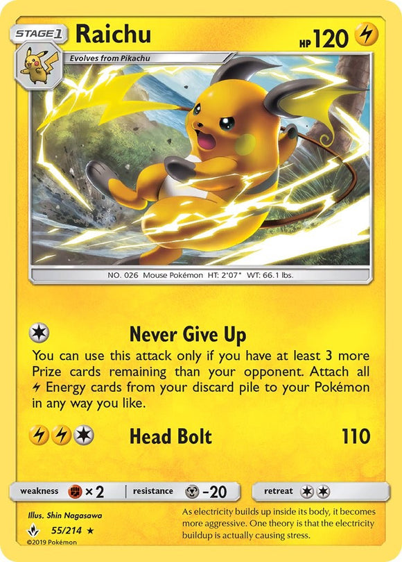 Raichu [55/214] [Unbroken Bonds]