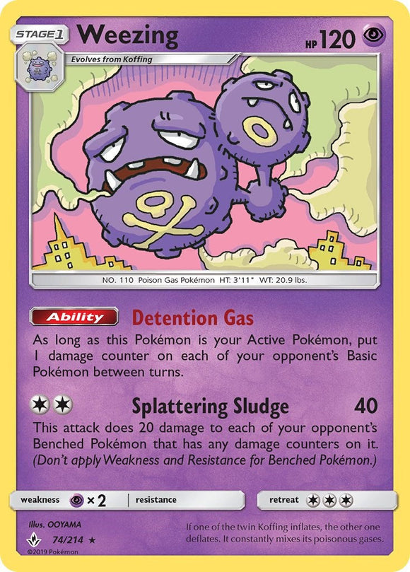 Weezing [74/214] [Unbroken Bonds]