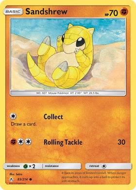 Sandshrew [83/214] [Unbroken Bonds]