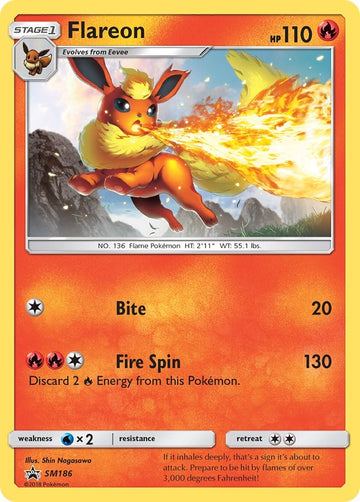 Flareon (Let's Play, Eevee!) [SM186] [Sun & Moon Promos]