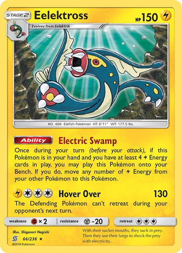 Eelektross [66/236] [Unified Minds] Reverse Holofoil