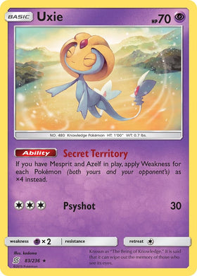 Uxie [83/236] [Unified Minds] Holofoil