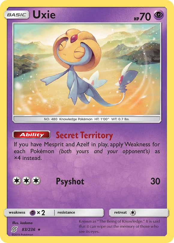 Uxie [83/236] [Unified Minds] Holofoil