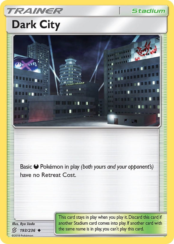 Dark City [193/236] [Unified Minds] Reverse Holofoil