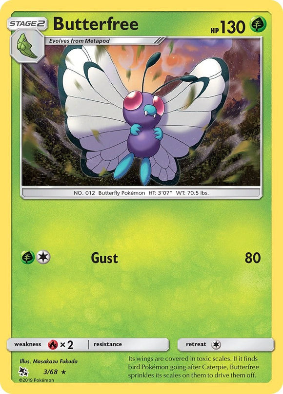 Butterfree [3/68] [Hidden Fates]