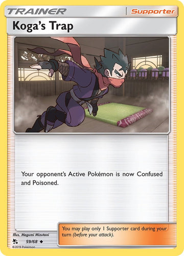 Koga's Trap [59/68] [Hidden Fates] Reverse Holofoil