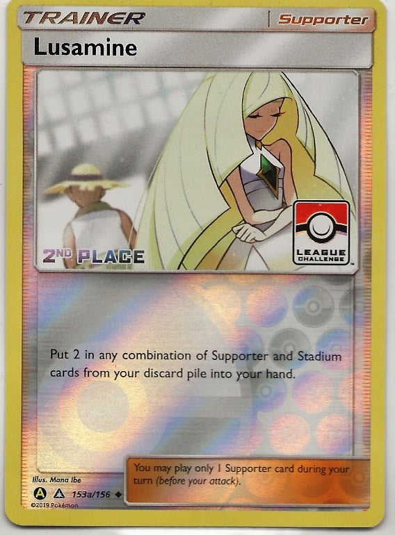 Lusamine (League Challenge) [2nd Place] [153a/156] [League & Championship Cards] Reverse Holofoil