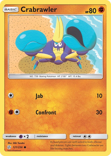 Crabrawler [121/236] [Cosmic Eclipse]