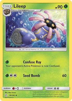 Lileep [10/236] [Cosmic Eclipse] Reverse Holofoil