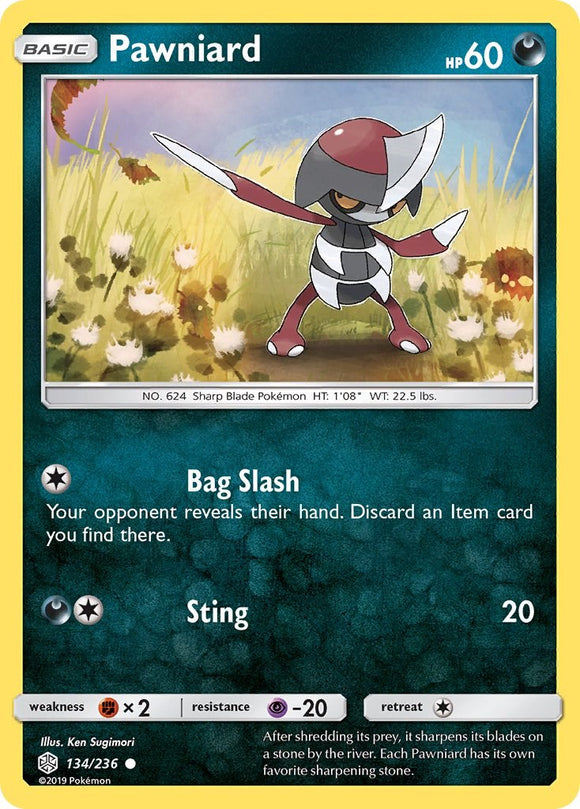 Pawniard [134/236] [Cosmic Eclipse] Reverse Holofoil