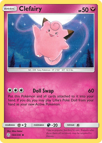 Clefairy [144/236] [Cosmic Eclipse]