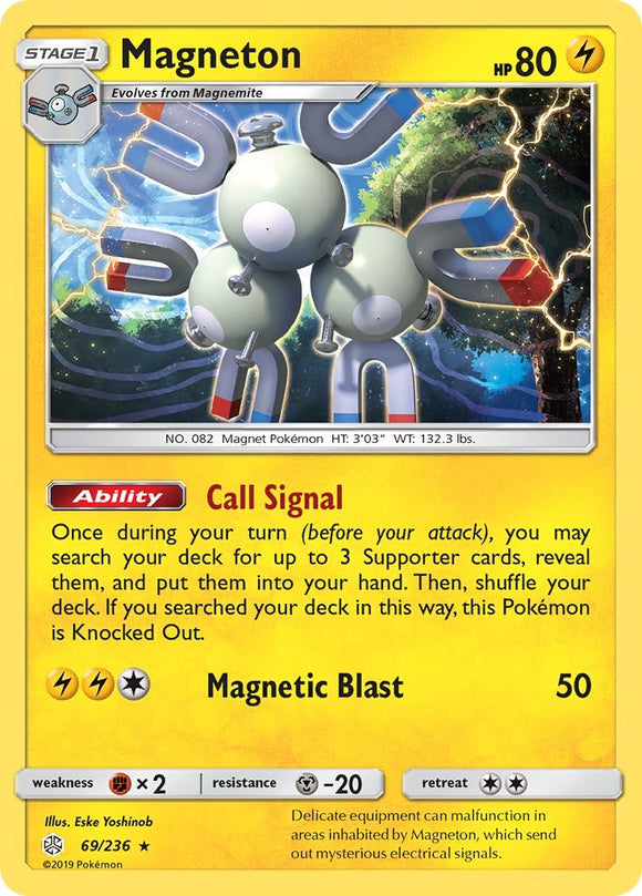 Magneton [69/236] [Cosmic Eclipse] Reverse Holofoil