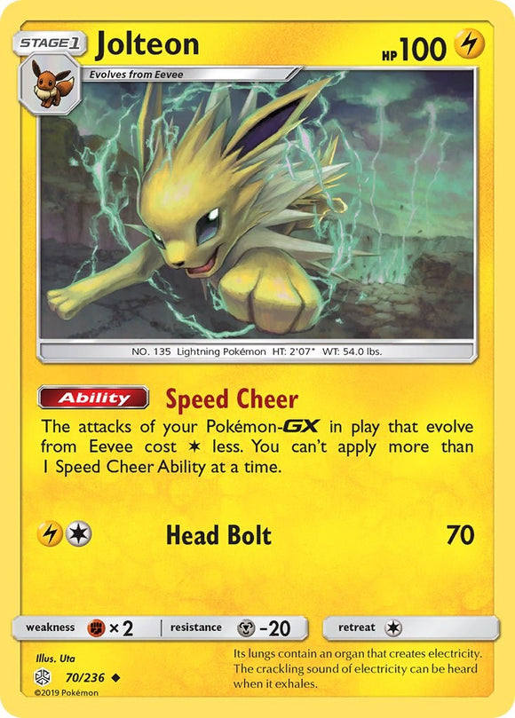 Jolteon [70/236] [Cosmic Eclipse]