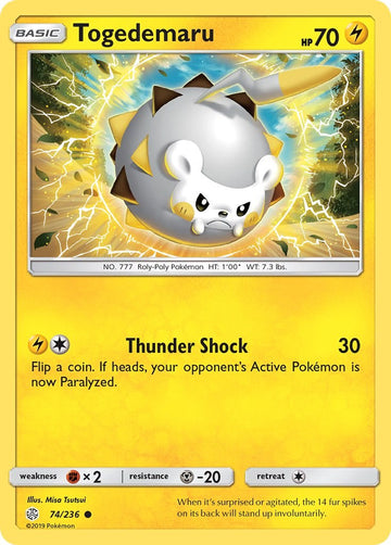Togedemaru [74/236] [Cosmic Eclipse]