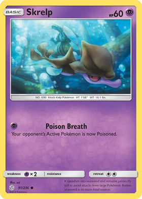 Skrelp [91/236] [Cosmic Eclipse] Reverse Holofoil