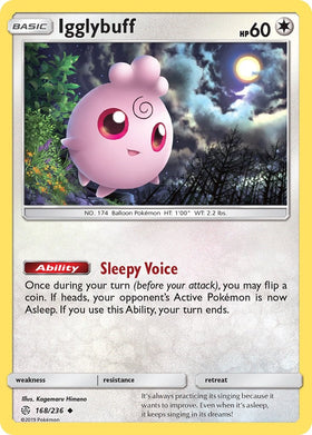 Igglybuff [168/236] [Cosmic Eclipse] Reverse Holofoil