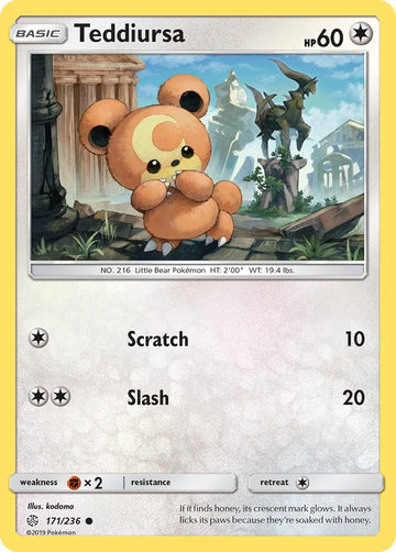 Teddiursa [171/236] [Cosmic Eclipse]