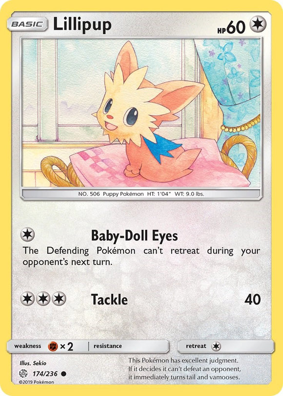 Lillipup [174/236] [Cosmic Eclipse] Reverse Holofoil