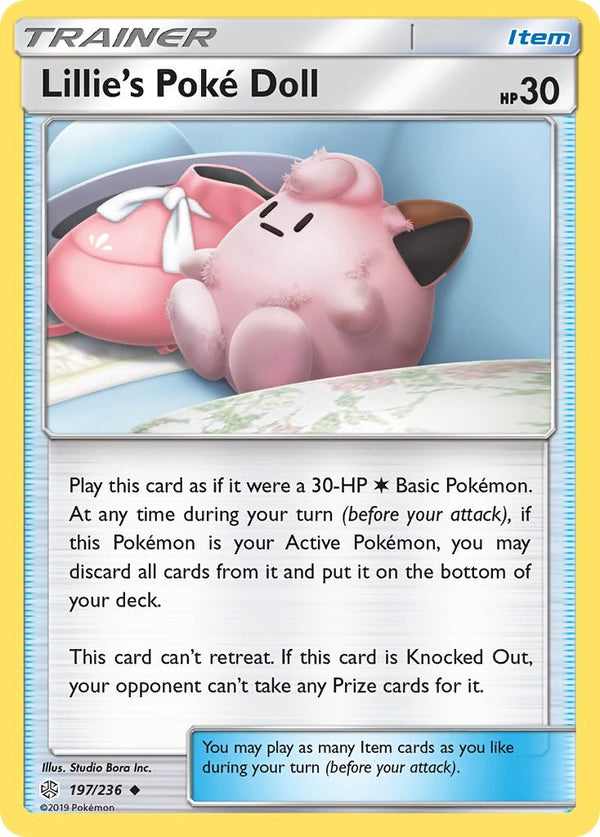 Lillie's Poke Doll [197/236] [Cosmic Eclipse] Reverse Holofoil