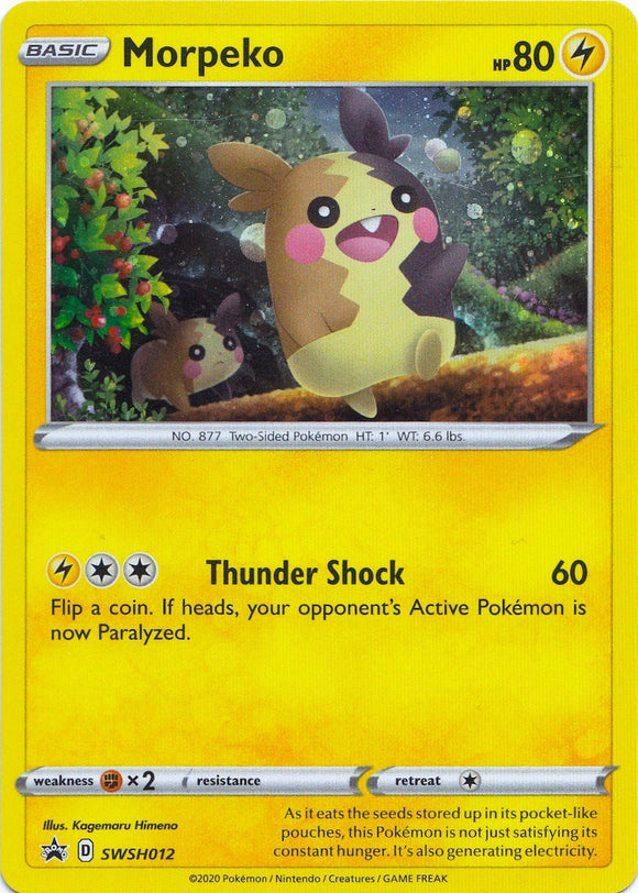 Morpeko [SWSH012] [Sword & Shield Promo Cards] Holofoil