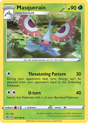 Masquerain [011/192] [Rebel Clash] Reverse Holofoil