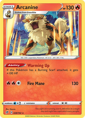 Arcanine [028/192] [Rebel Clash]
