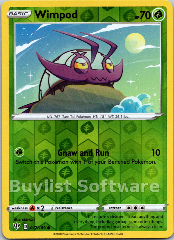 Wimpod [017/189] [Darkness Ablaze] Reverse Holofoil
