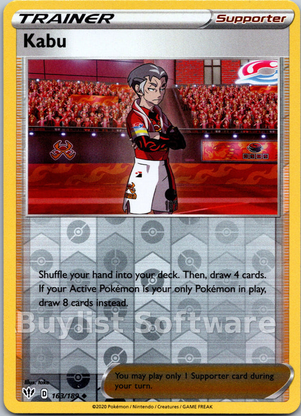 Kabu [163/189] [Darkness Ablaze] Reverse Holofoil