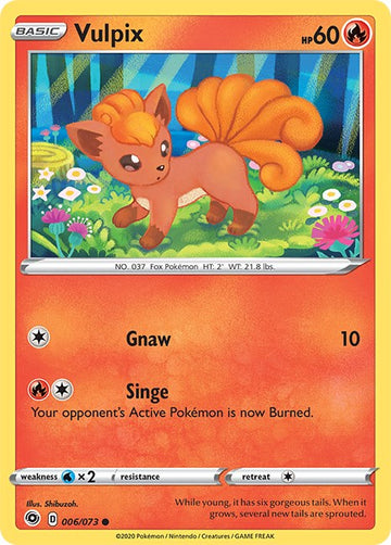 Vulpix [06/73] [Champion's Path] Reverse Holofoil