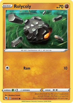 Rolycoly [31/73] [Champion's Path] Reverse Holofoil