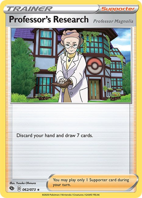 Professor's Research [62/73] [Champion's Path] Reverse Holofoil