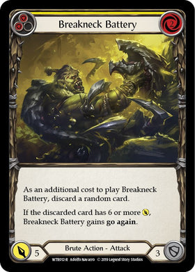 Breakneck Battery (Yellow) [WTR012] [Welcome to Rathe] 1st Edition Normal
