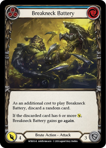 Breakneck Battery (Blue) [WTR013] [Welcome to Rathe] Unlimited Edition Normal