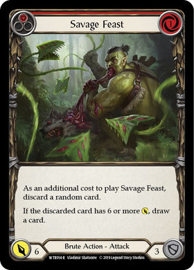 Savage Feast (Red) [WTR014] [Welcome to Rathe] 1st Edition Normal