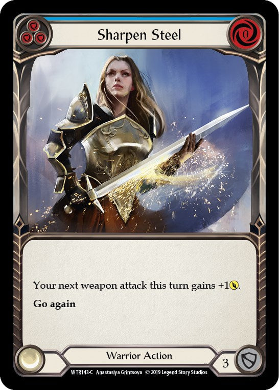 Sharpen Steel (Blue) [WTR143] [Welcome to Rathe] Unlimited Edition Normal