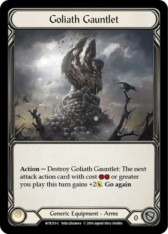 Goliath Gauntlet [WTR153] [Welcome to Rathe] 1st Edition Normal