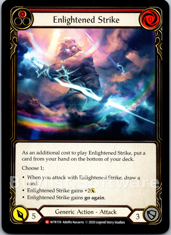 Enlightened Strike [WTR159] [Welcome to Rathe] Unlimited Edition Normal