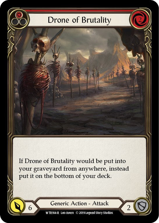 Drone of Brutality (Red) [WTR164] [Welcome to Rathe] Unlimited Edition Normal