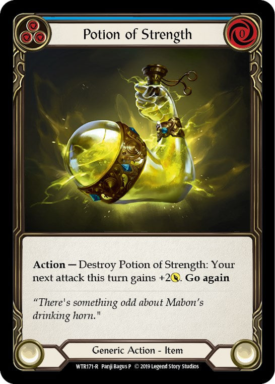 Potion of Strength [WTR171] [Welcome to Rathe] 1st Edition Normal