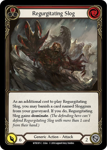 Regurgitating Slog (Red) [WTR197] [Welcome to Rathe] 1st Edition Normal
